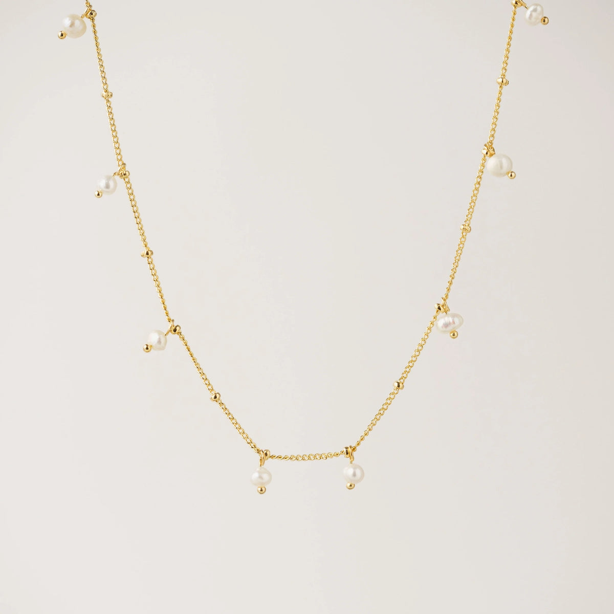 Lover's Tempo - Dot Pearl Necklace