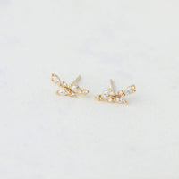 Lover's Tempo - Olive Climber Earrings