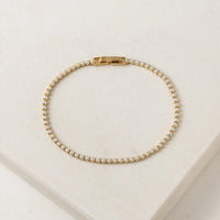 Lover's Tempo - 7" Pearl Tennis Bracelet