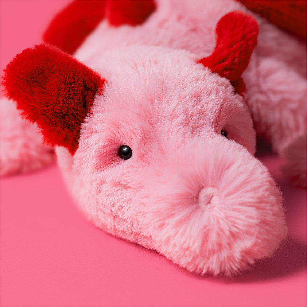赤 Dragon Heart jellycat Dragon Heart ドラゴン ジェリーキャット ピンク メルカリ - ドラゴン バレンタイン ぬいぐるみ