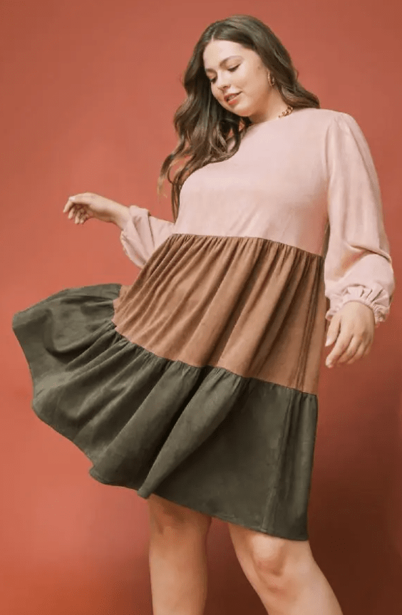 Faux suede mini skirt plus size clearance