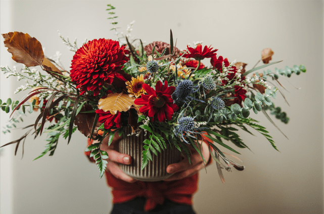 Cider Sangria Arrangement_Flowers_The Floral Fixx_The Floral Fixx