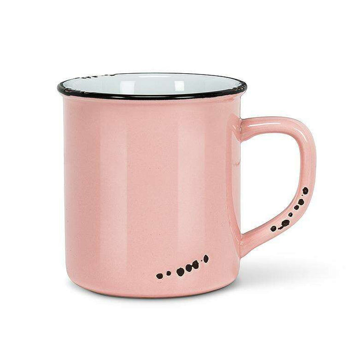 Enamel Look Mug_Pink__Floral Fixx Design Studio_The Floral Fixx