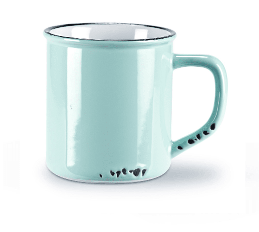 Enamel Look Mug_Sky Blue__Floral Fixx Design Studio_The Floral Fixx
