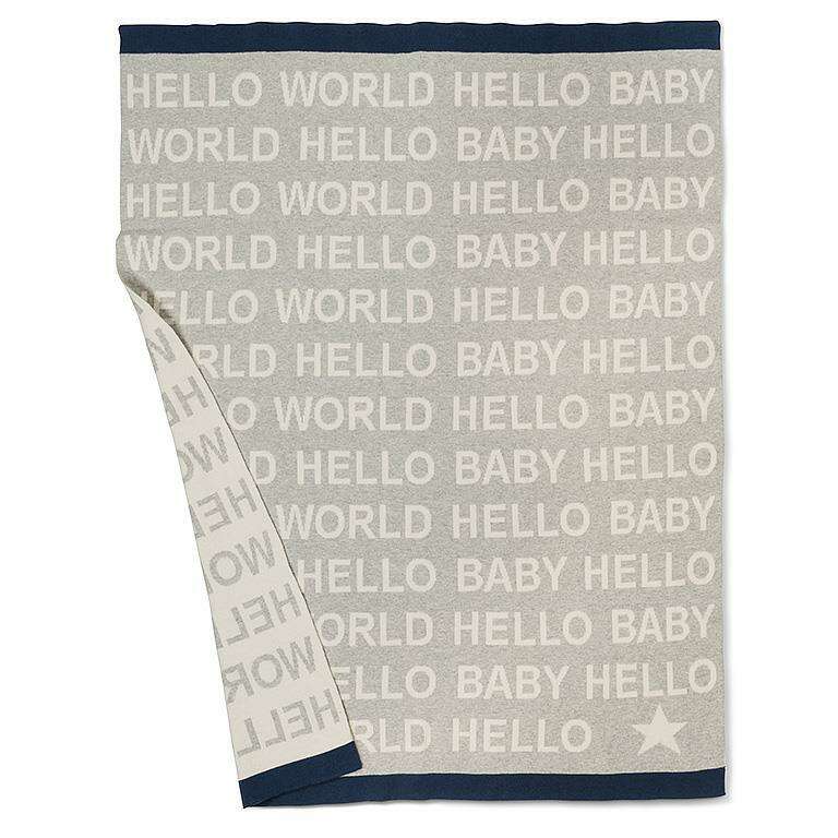 Abbott Hello Baby Small Throw Blanket