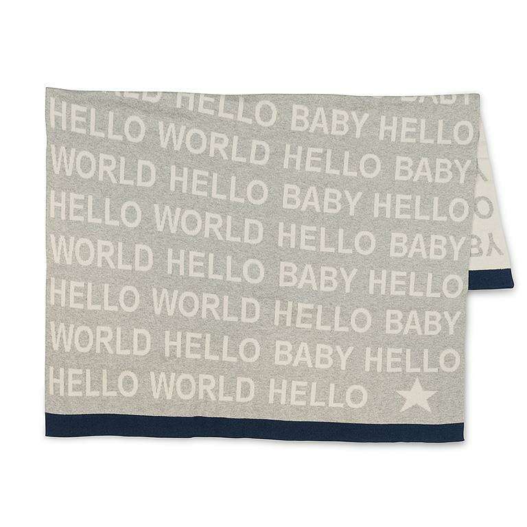 Hello Baby Hello World Blanket__The Floral Fixx_The Floral Fixx