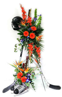 Hockey Fan_Flower Arrangement_Floral Fixx_The Floral Fixx