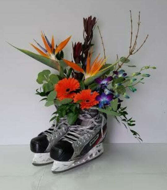 Hockey Fan_Flower Arrangement_Floral Fixx_The Floral Fixx