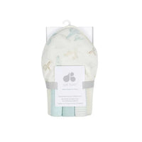 Just Born- Hooded Towel & 3 Washcloths