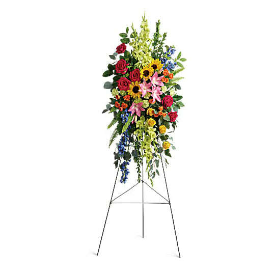 Love Lives On Spray_Flower Arrangement_Floral Fixx_The Floral Fixx