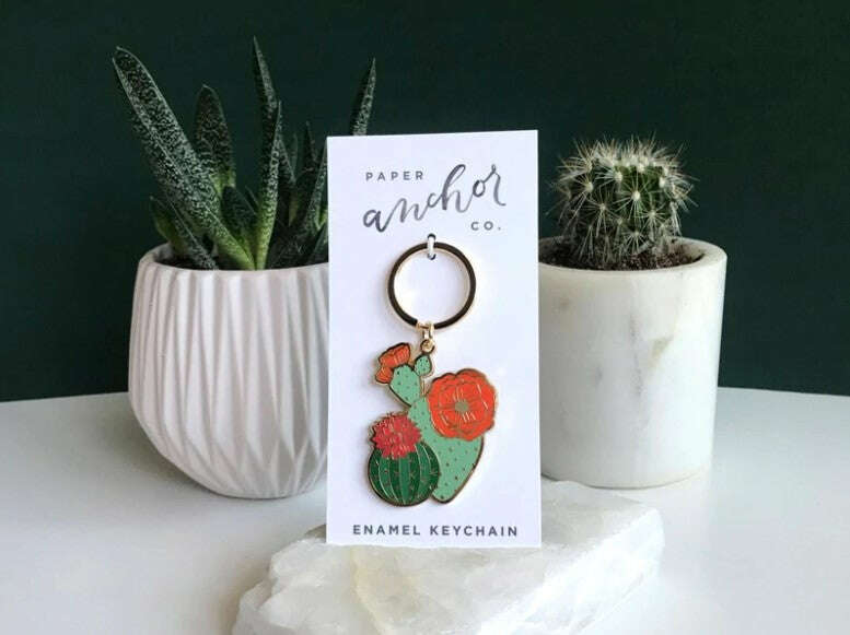 Paper keychain hot sale