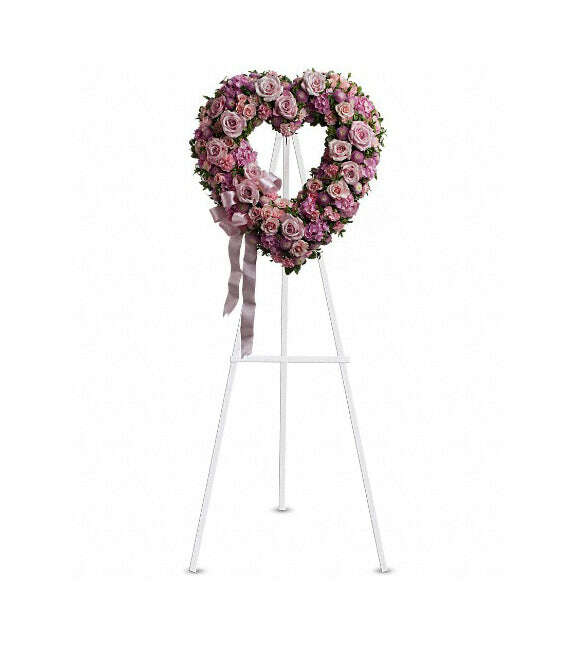 Rose Garden Heart_Flower Arrangement_Floral Fixx_The Floral Fixx