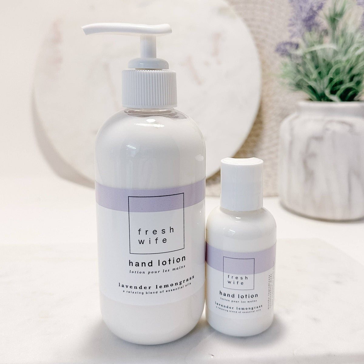 Fresh Wife Soap Company - Lavender Lemongrass Hand Lotion - Mini