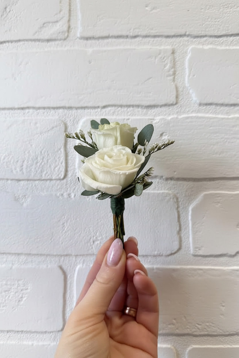 Bright Beginnings Boutonniere
