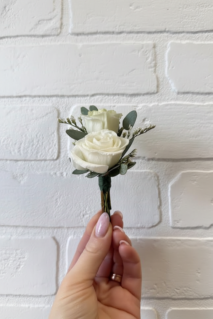 Bright Beginnings Boutonniere