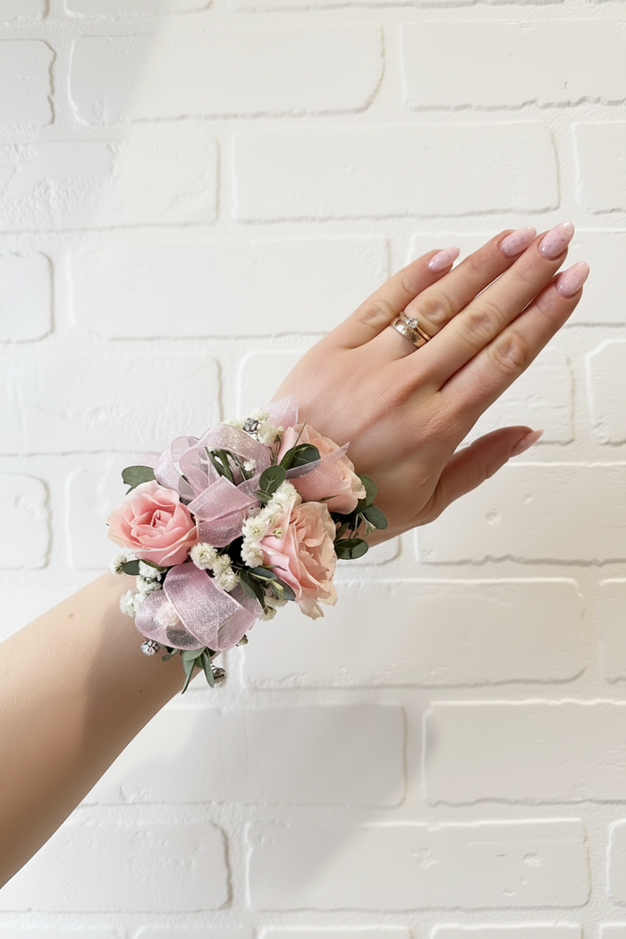 Blushing Achievement Corsage