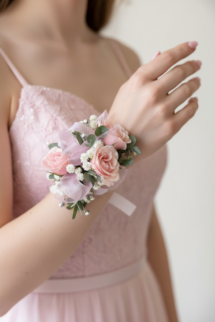 Blushing Achievement Corsage