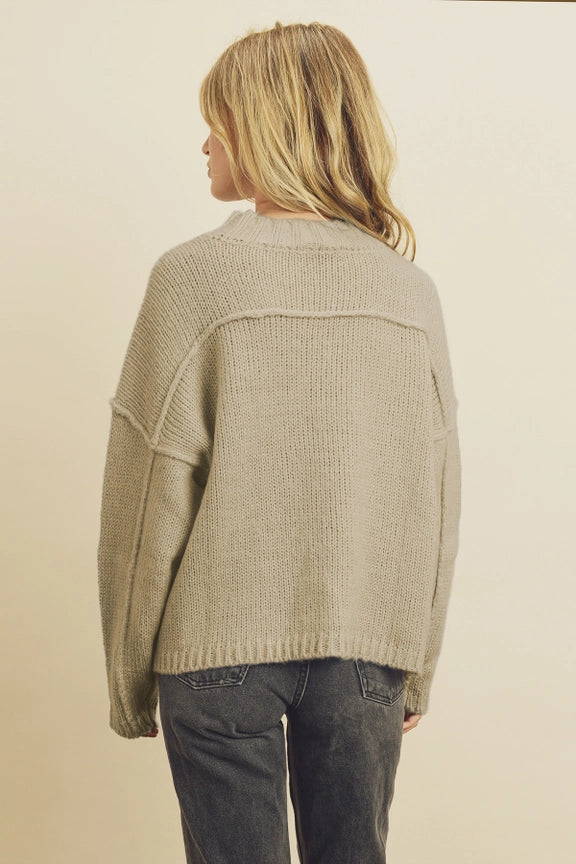 Dress Forum Olive Knit Sweater