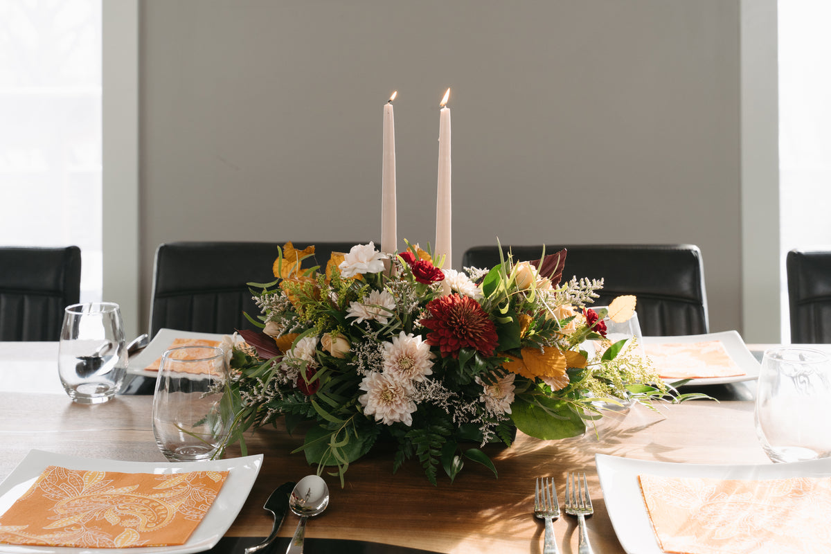 Sweater Weather Centrepiece Arrangement