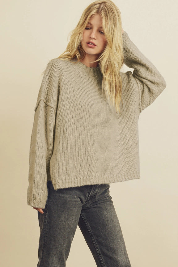 Dress Forum: Olive Knit Sweater