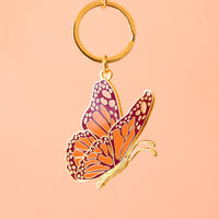 Jungle Club - Butterfly Enamel Keychain
