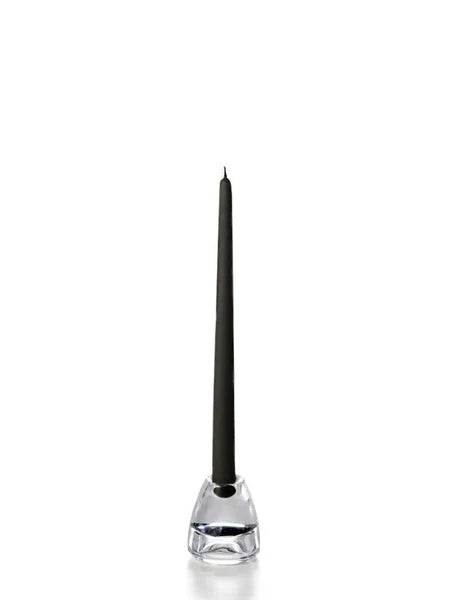 Yummi 12" Taper Candle - Black