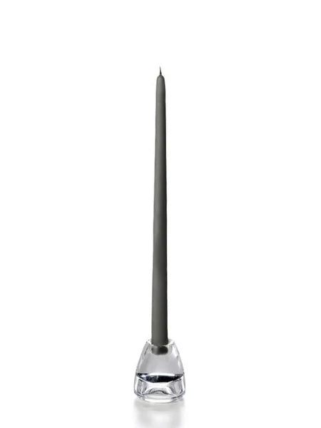 Yummi 15" Taper Candle - Gray