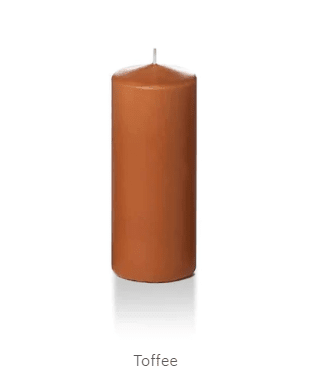 5" Pillar Candles by Yummi Candles_Toffee_Candles_Floral Fixx Design Studio_The Floral Fixx