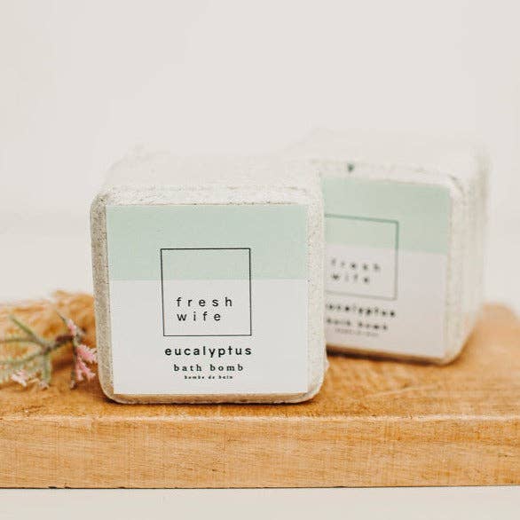 Fresh Wife Soap Company - Eucalyptus Bath Bomb