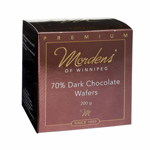 Mordens' 70% Dark Chocolate Wafers