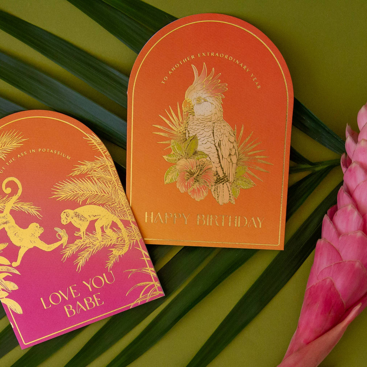 Jungle Club - Extraordinary Birthday Card | Cockatoo