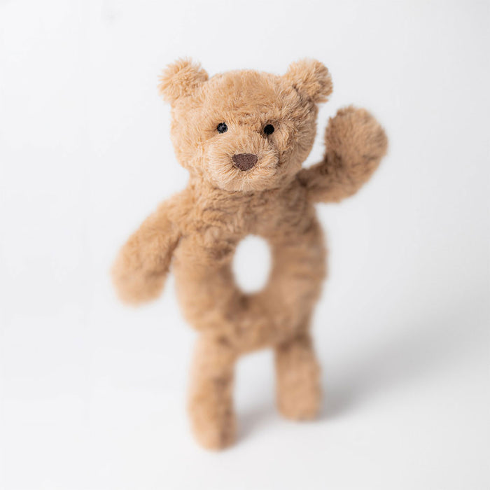 Jellycat - Bartholomew Bear Ring Rattle