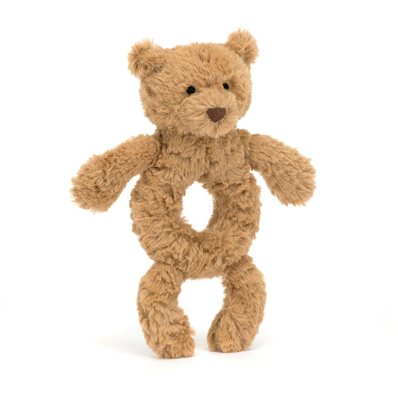 Jellycat - Bartholomew Bear Ring Rattle