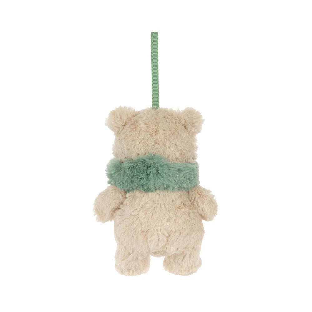 Jellycat- Bartholomew Bear Jr. Winter Warmer Decoration