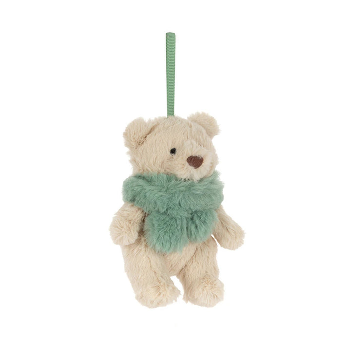 Jellycat- Bartholomew Bear Jr. Winter Warmer Decoration