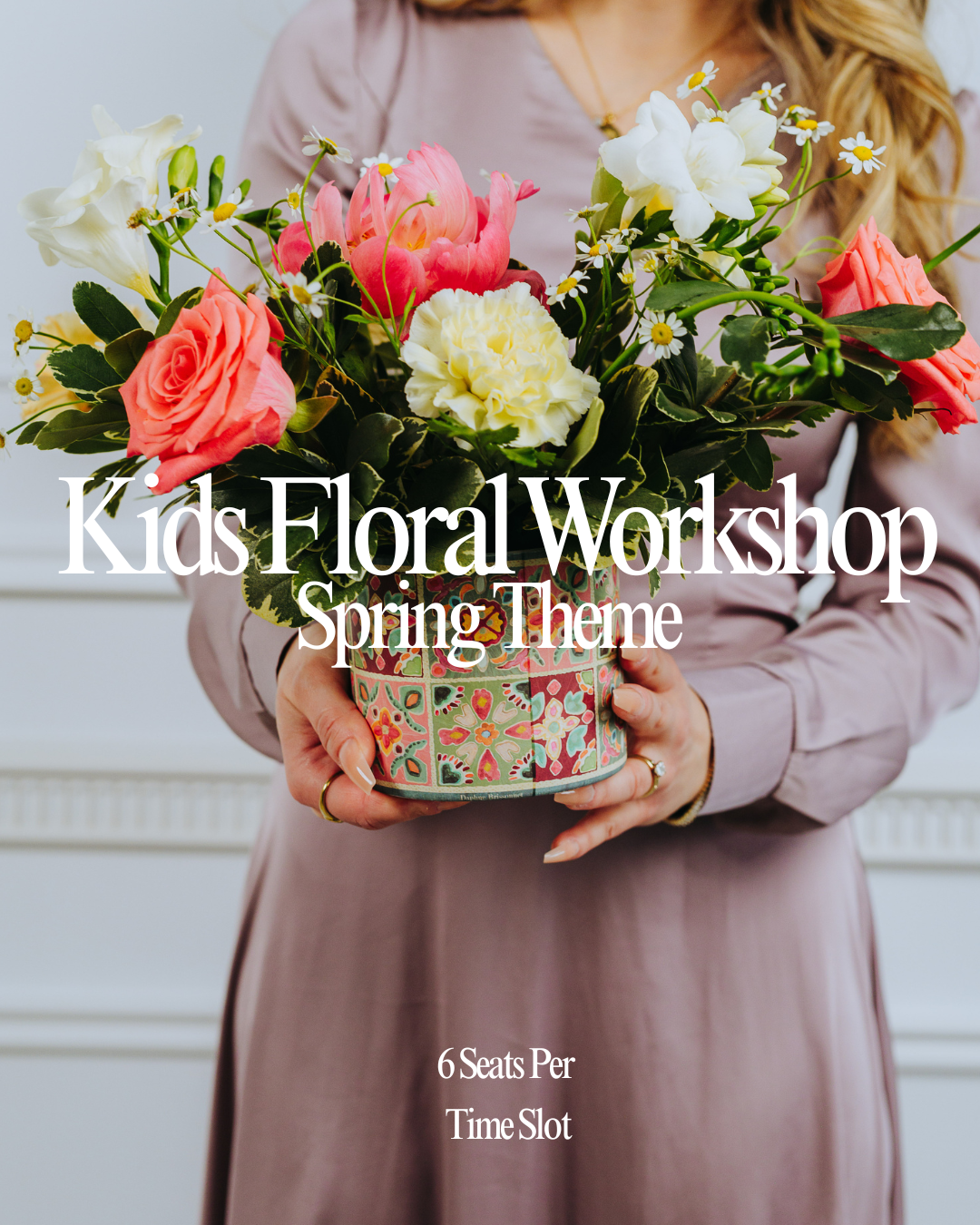 Kids Floral Arrangement Workshop