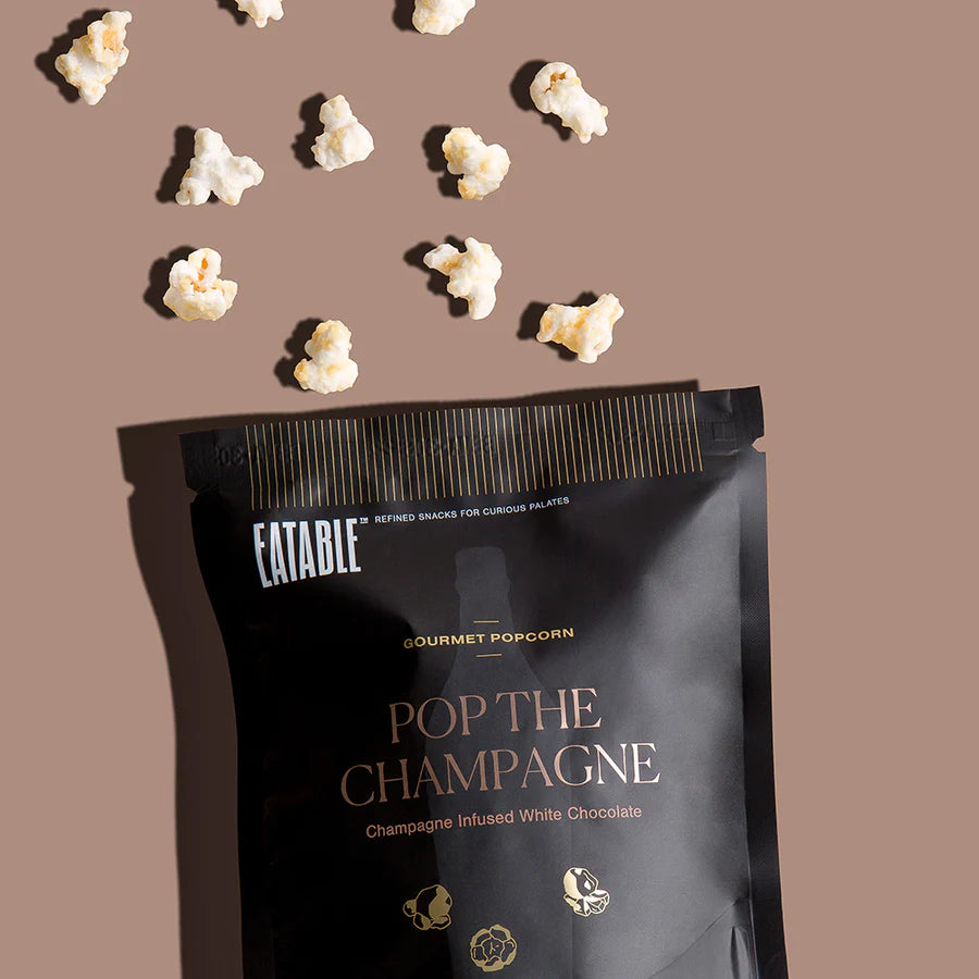 Eatable Pop The Champagne - Wine Infused White Chocolate Kettle Corn