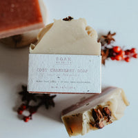 Soak Bath Co. Cozy Cranberry Soap Bar