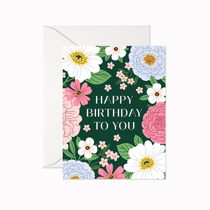 Linden Paper Co - Happy Birthday To You Card
