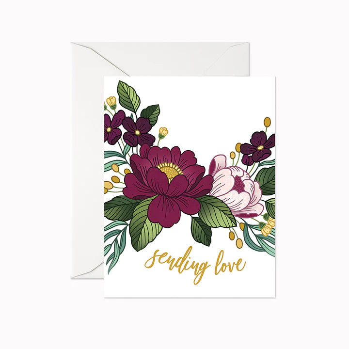 Linden Paper Co - Sending Love Card