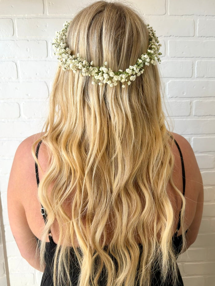 Baby's Breath Flower Crown