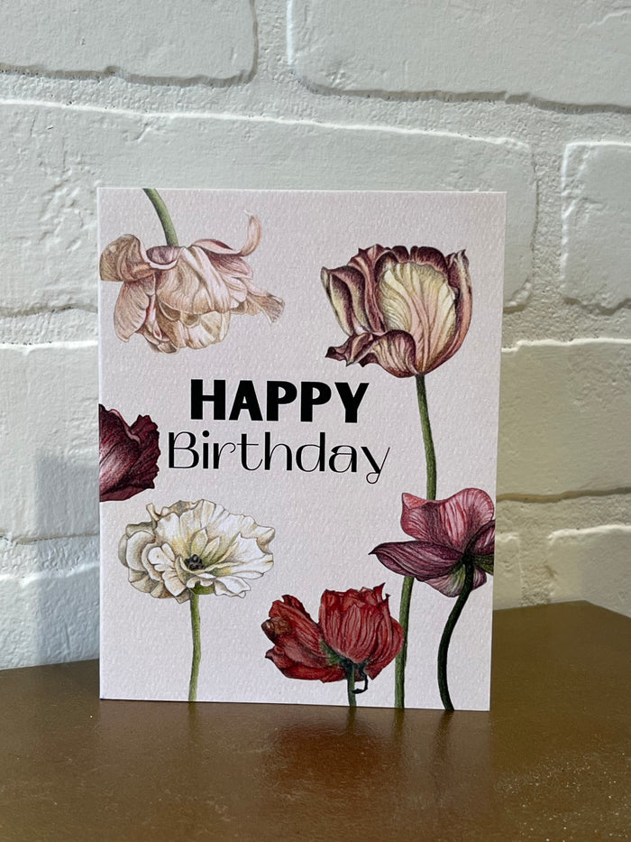 Floral Fixx Happy Birthday Card