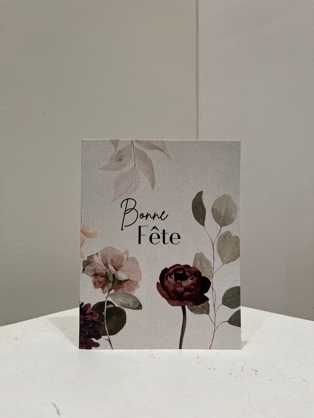 Floral Fixx Bonne Fete Card