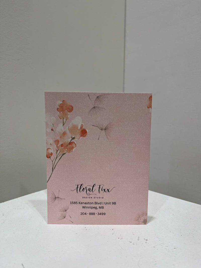 Floral Fixx Valentine's Day Card