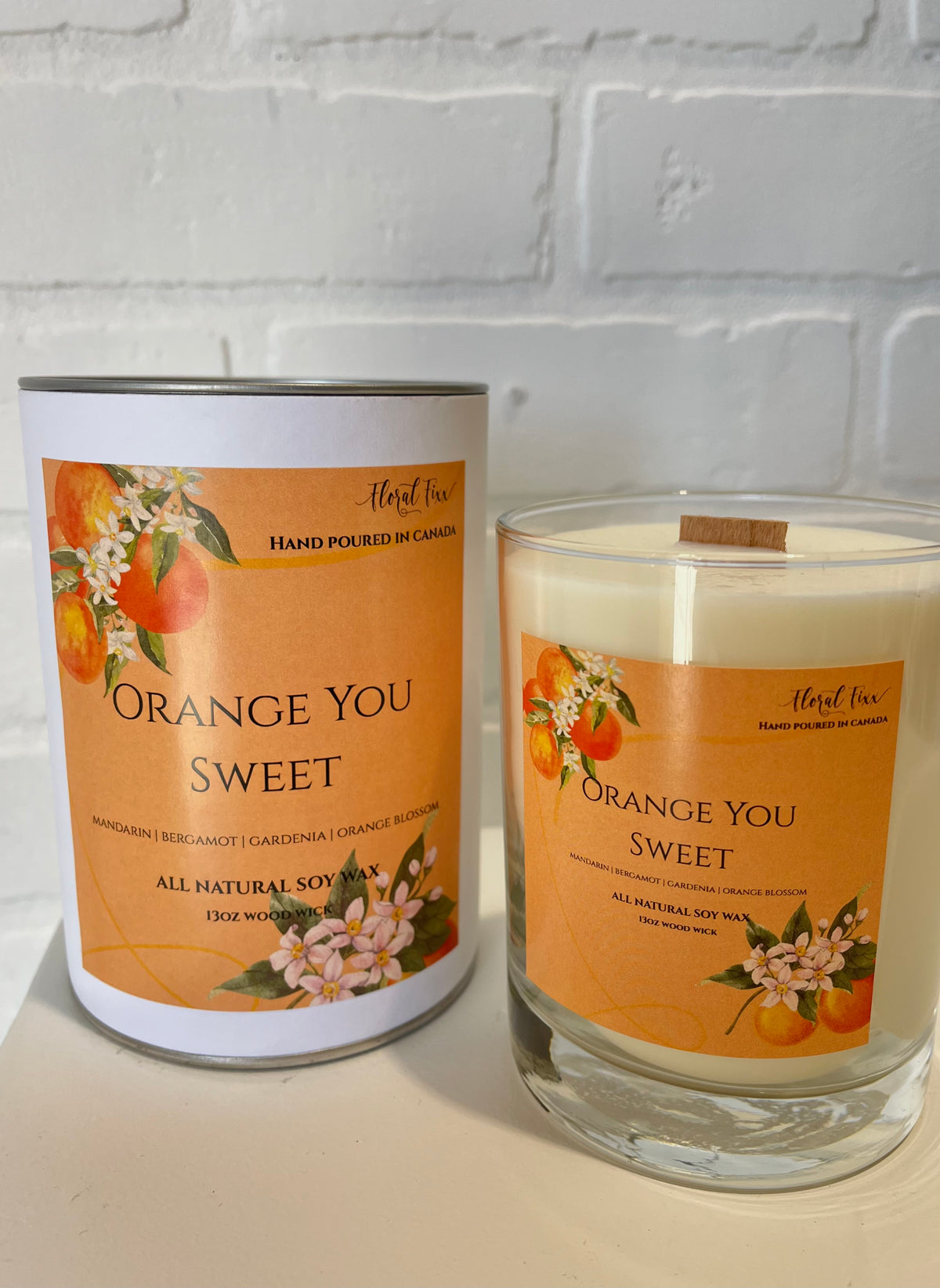 Floral Fixx Candle Collection by Soy Harvest