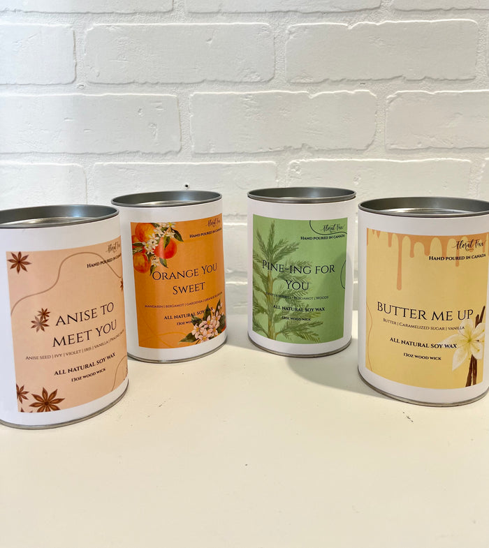 Floral Fixx Candle Collection by Soy Harvest