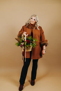 Cedar & Spice Basket Arrangement