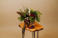 Cedar & Spice Basket Arrangement