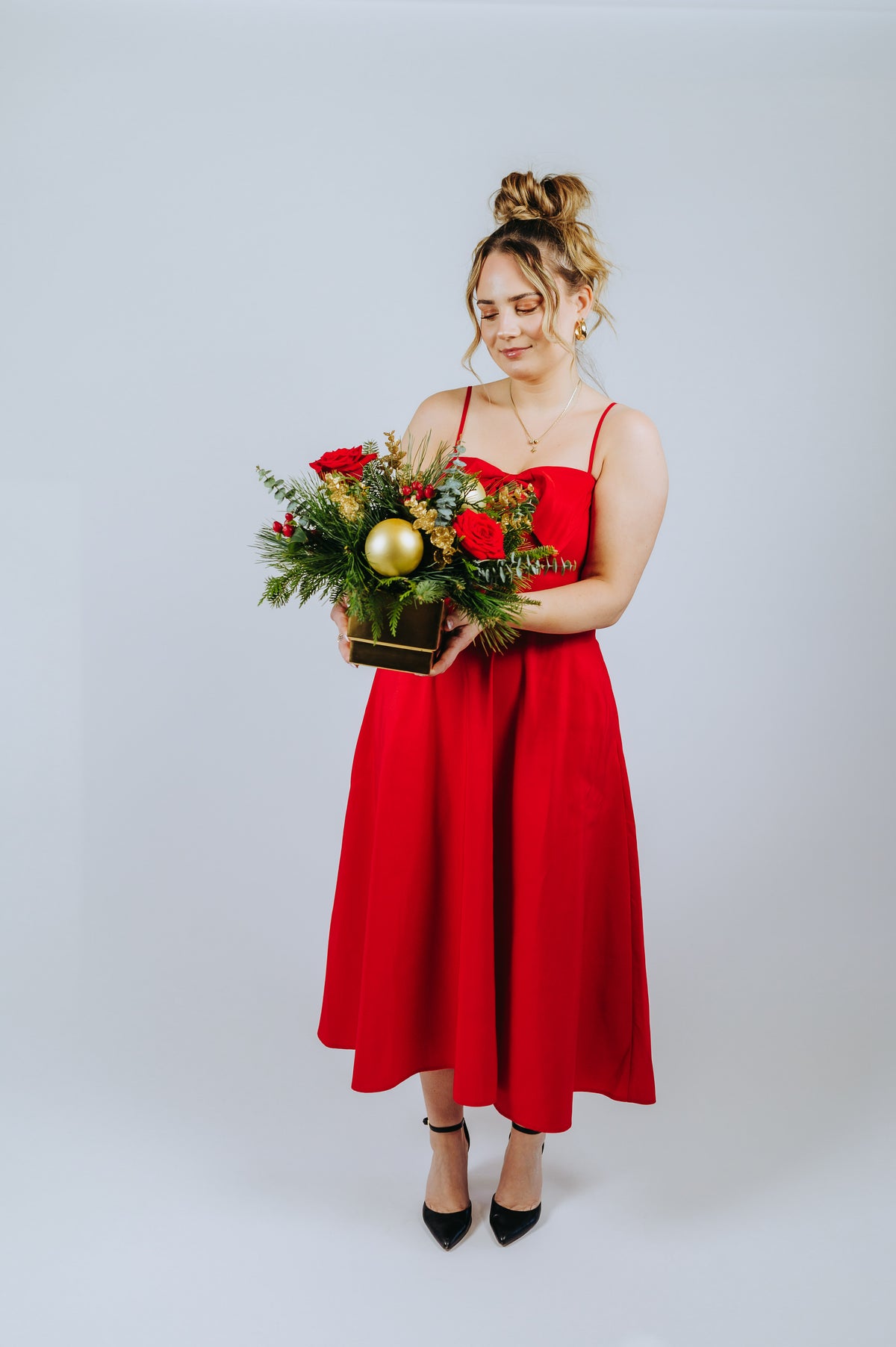 Golden Wishes Arrangement