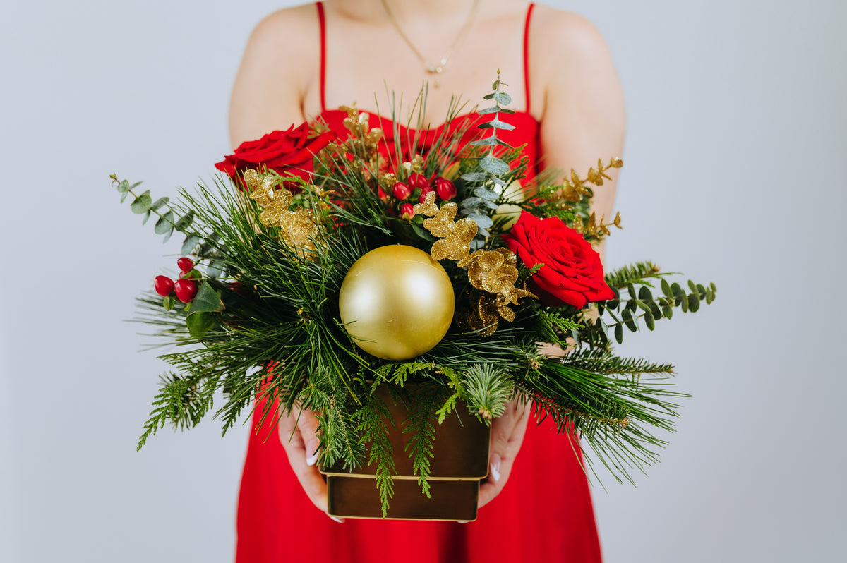 Golden Wishes Arrangement